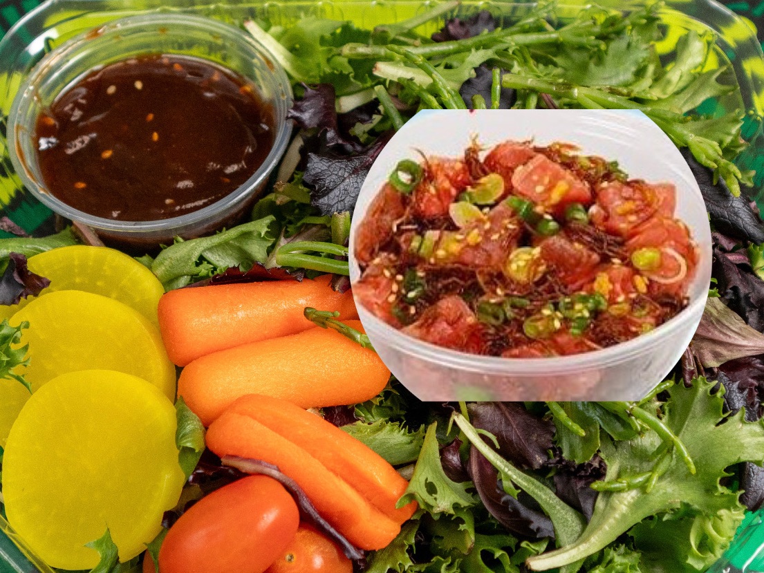 Poke Salad Ahi Tuna.