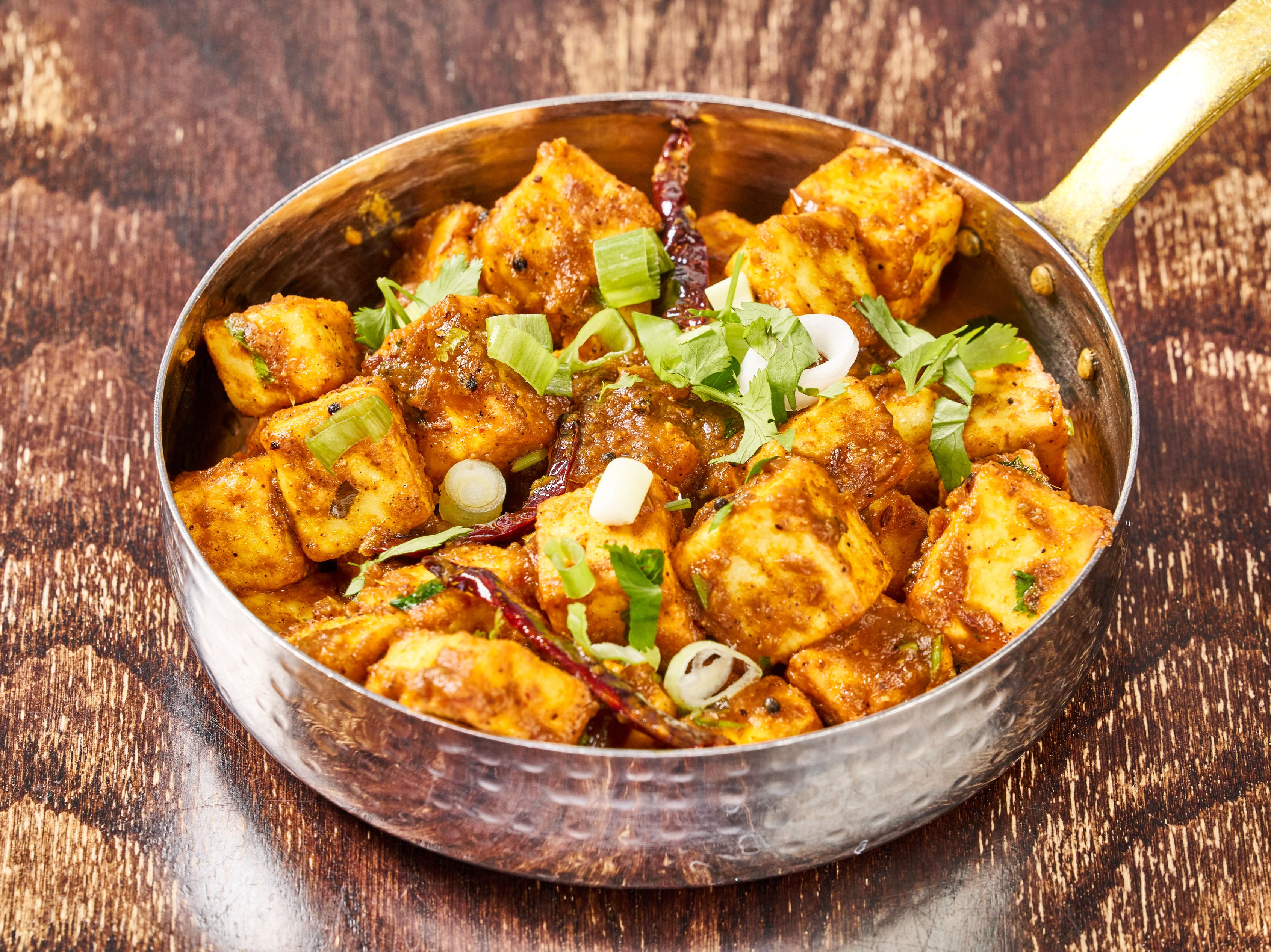 "Chinta Chiguru" Paneer.