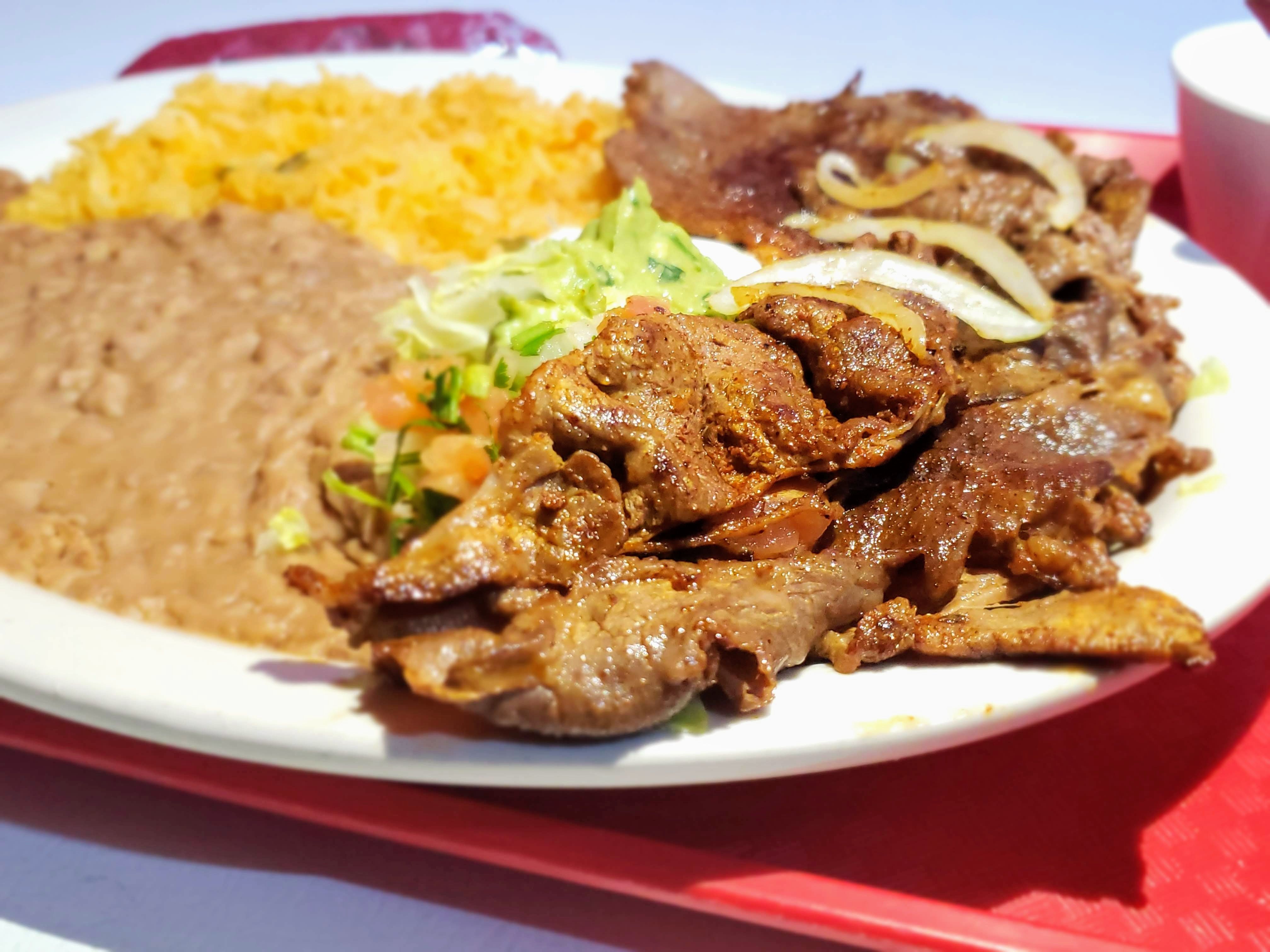 Carne Asada combo.