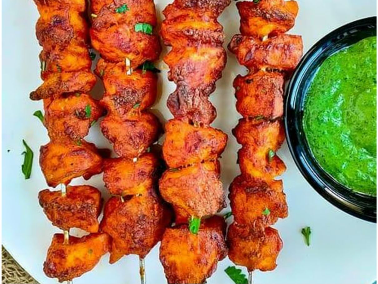 1. Chicken Tikka.