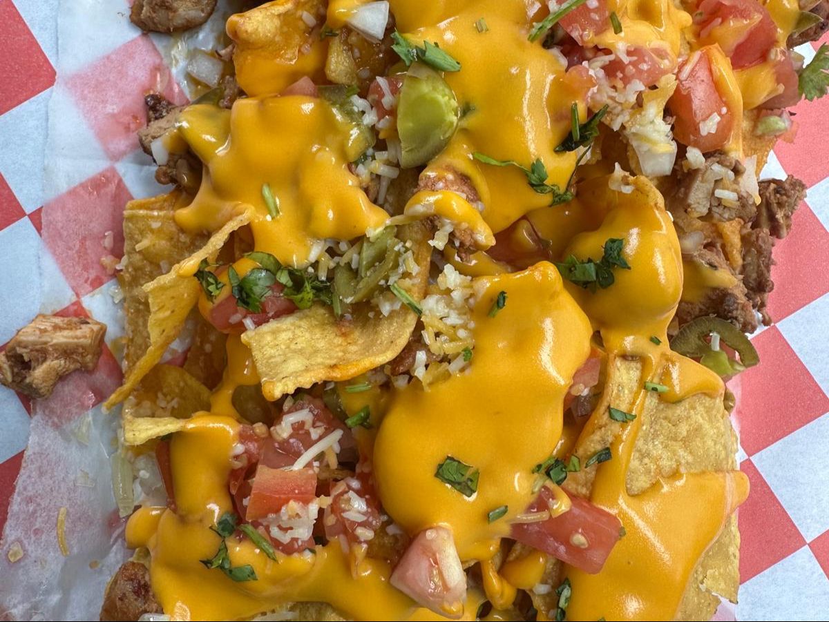 Cheese Steak Nachos.