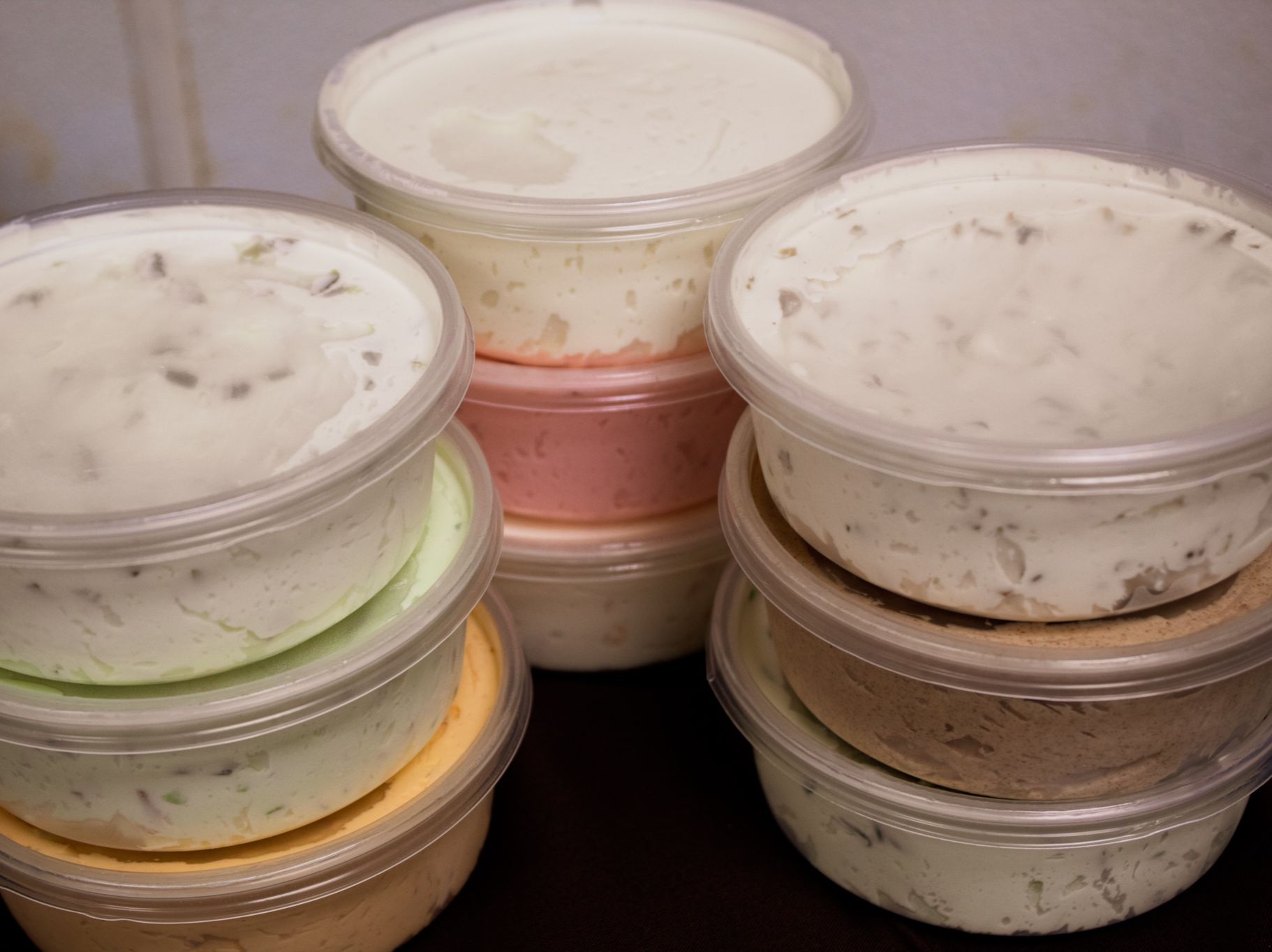 CREAM CHEESE 8oz TUBS.