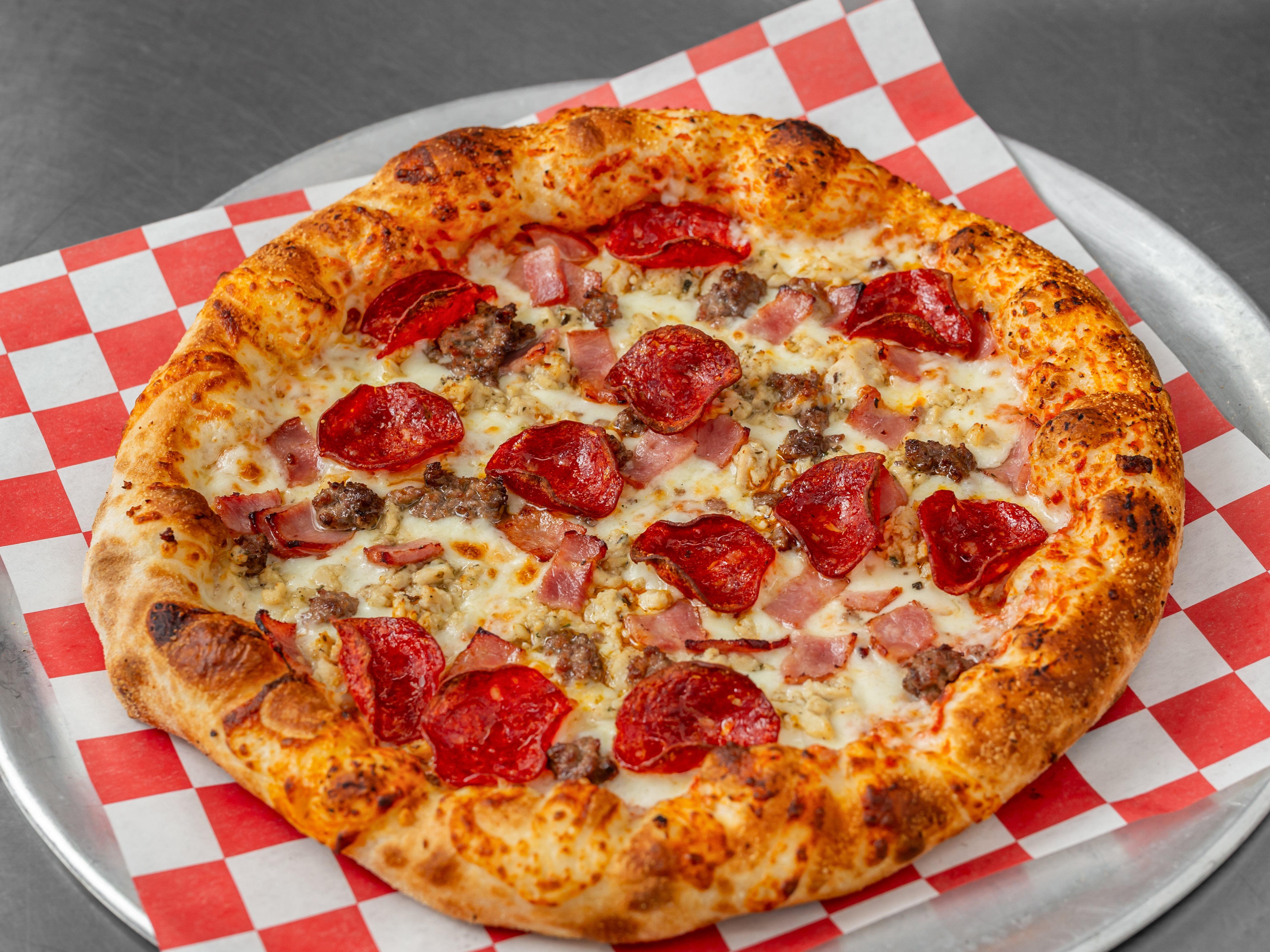 10" Beef Meat Lovers Pizza