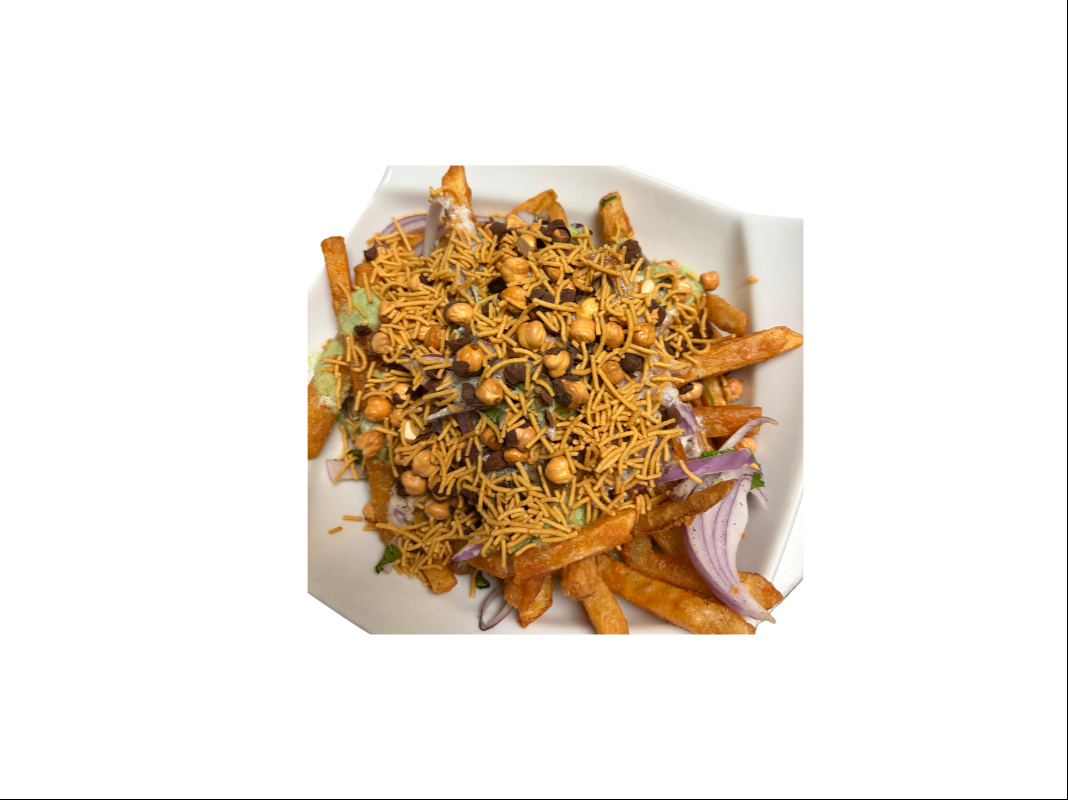 5.French Fries Chaat.