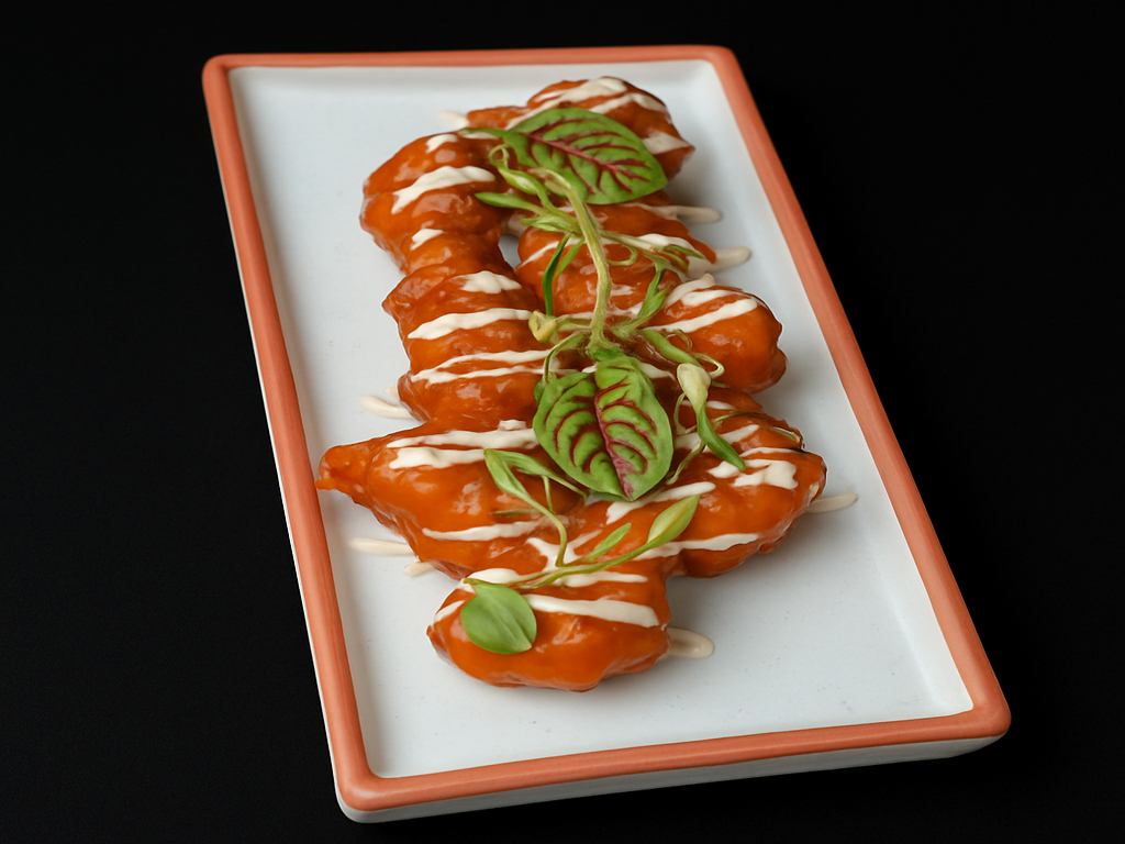 Cauliflower Fritters.