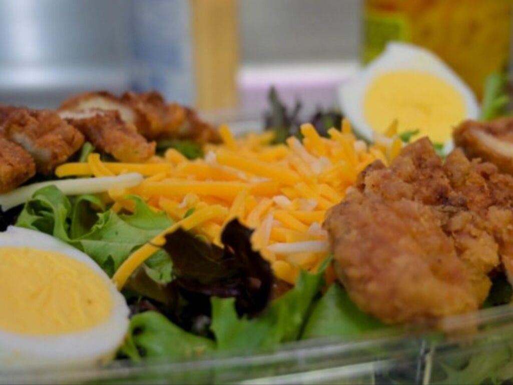 Starla's Fried Chicken Salad