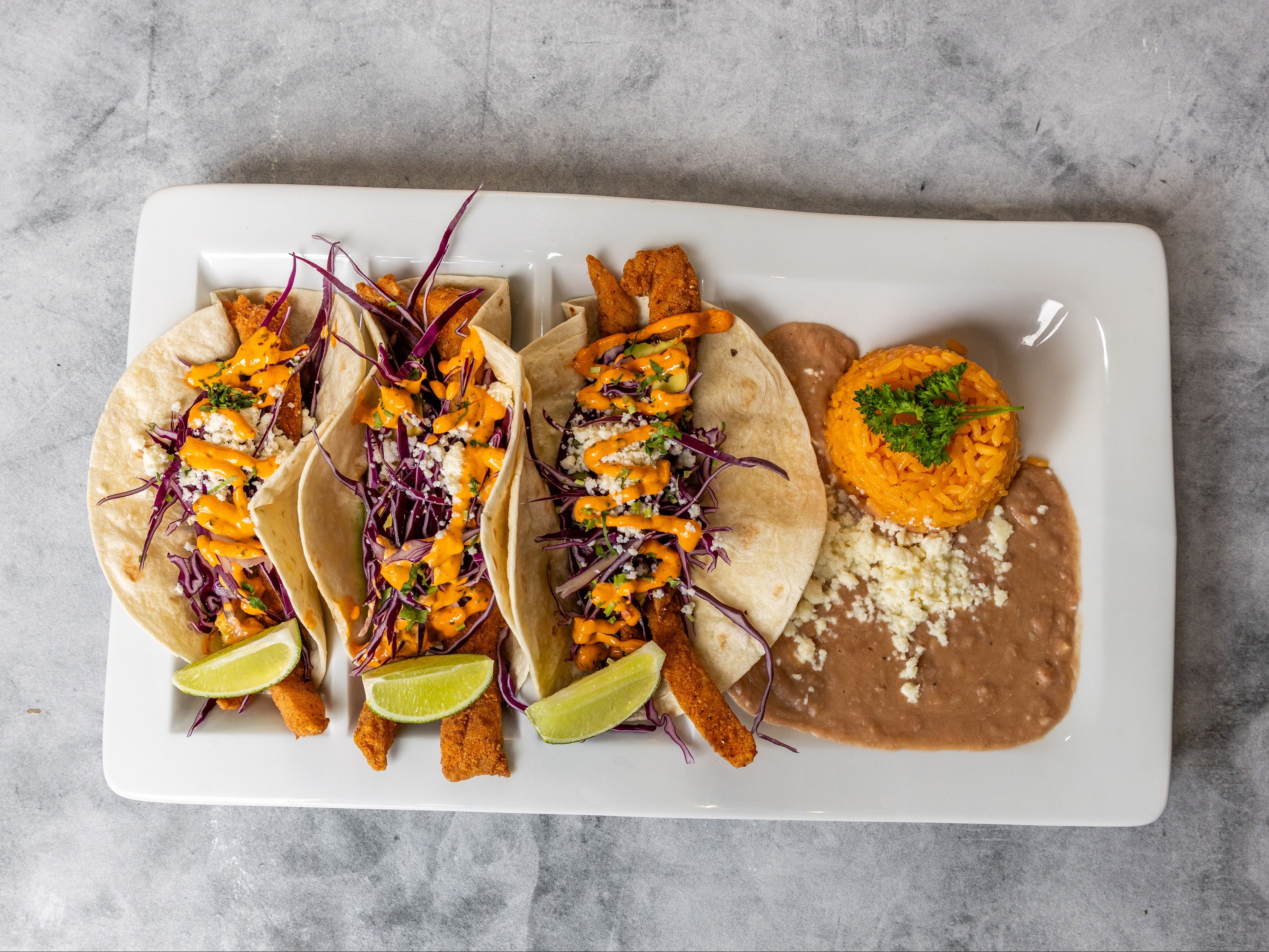 Tacos De Pescado.