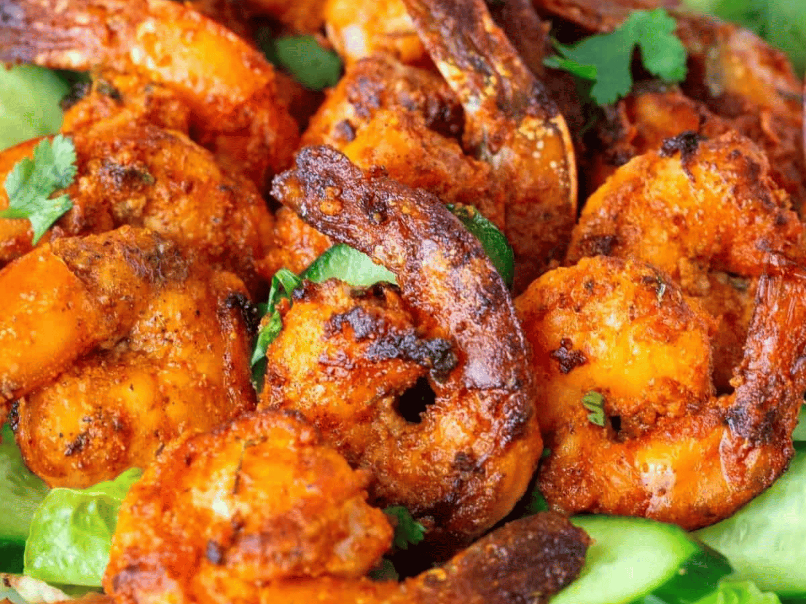 Shrimp Tandoori.