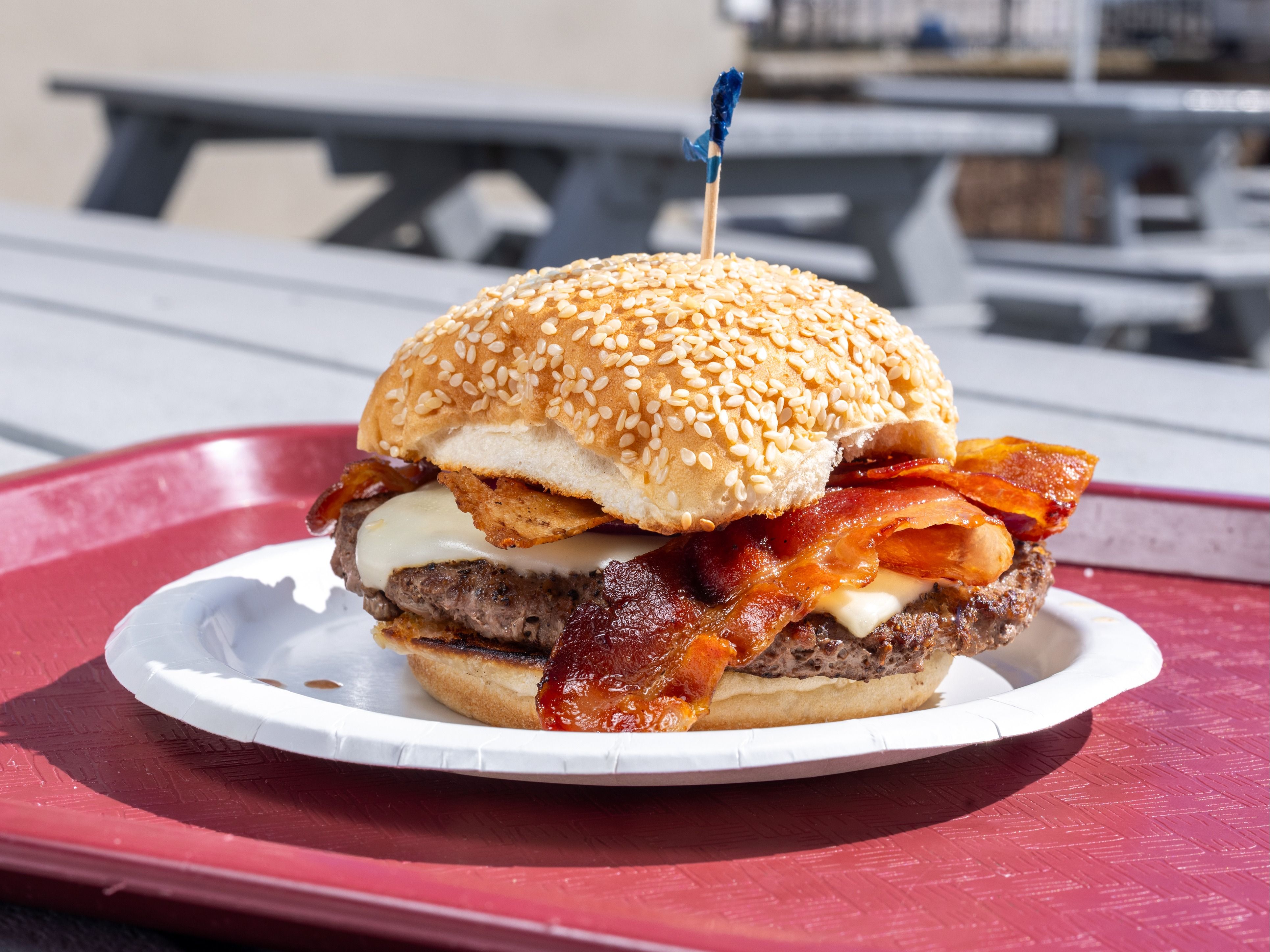 Bacon Cheddar Burger