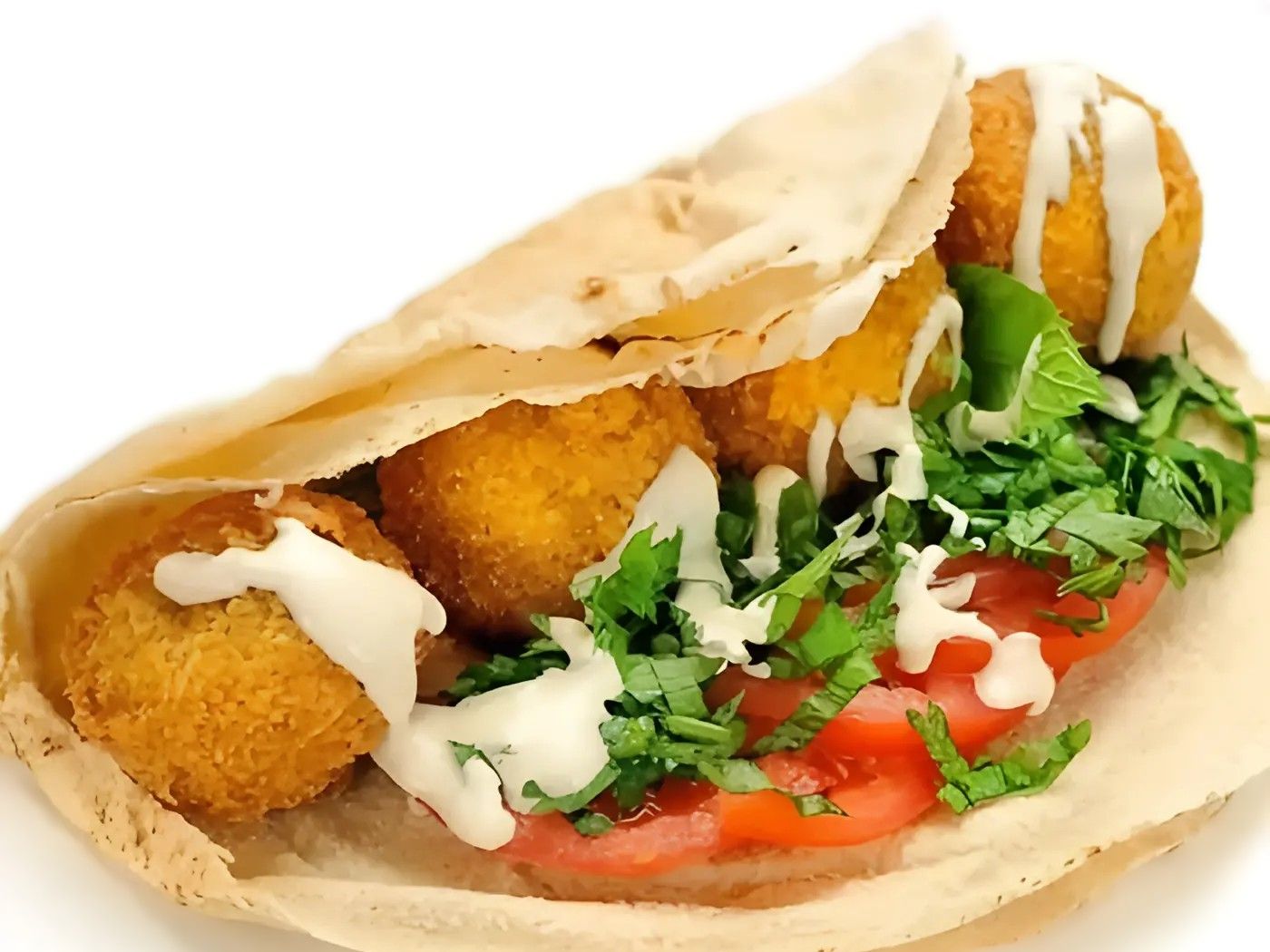 Falafel Sandwich.