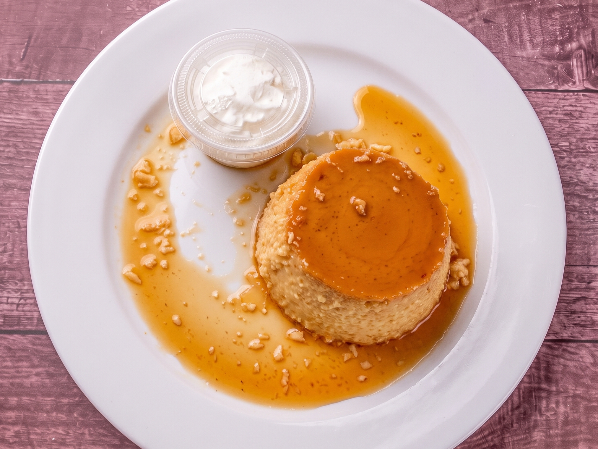 Flan.
