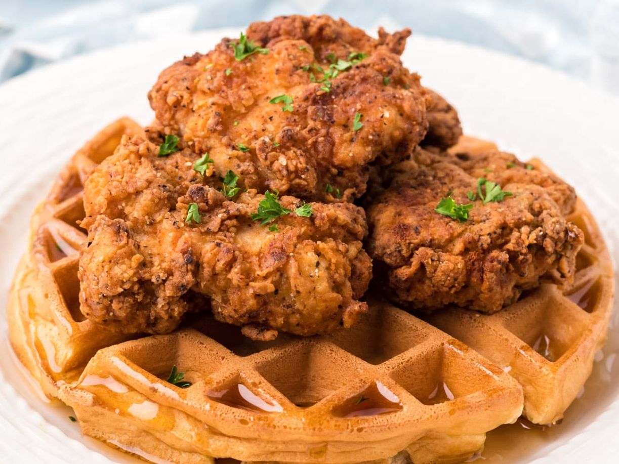 Chicken & Waffles.