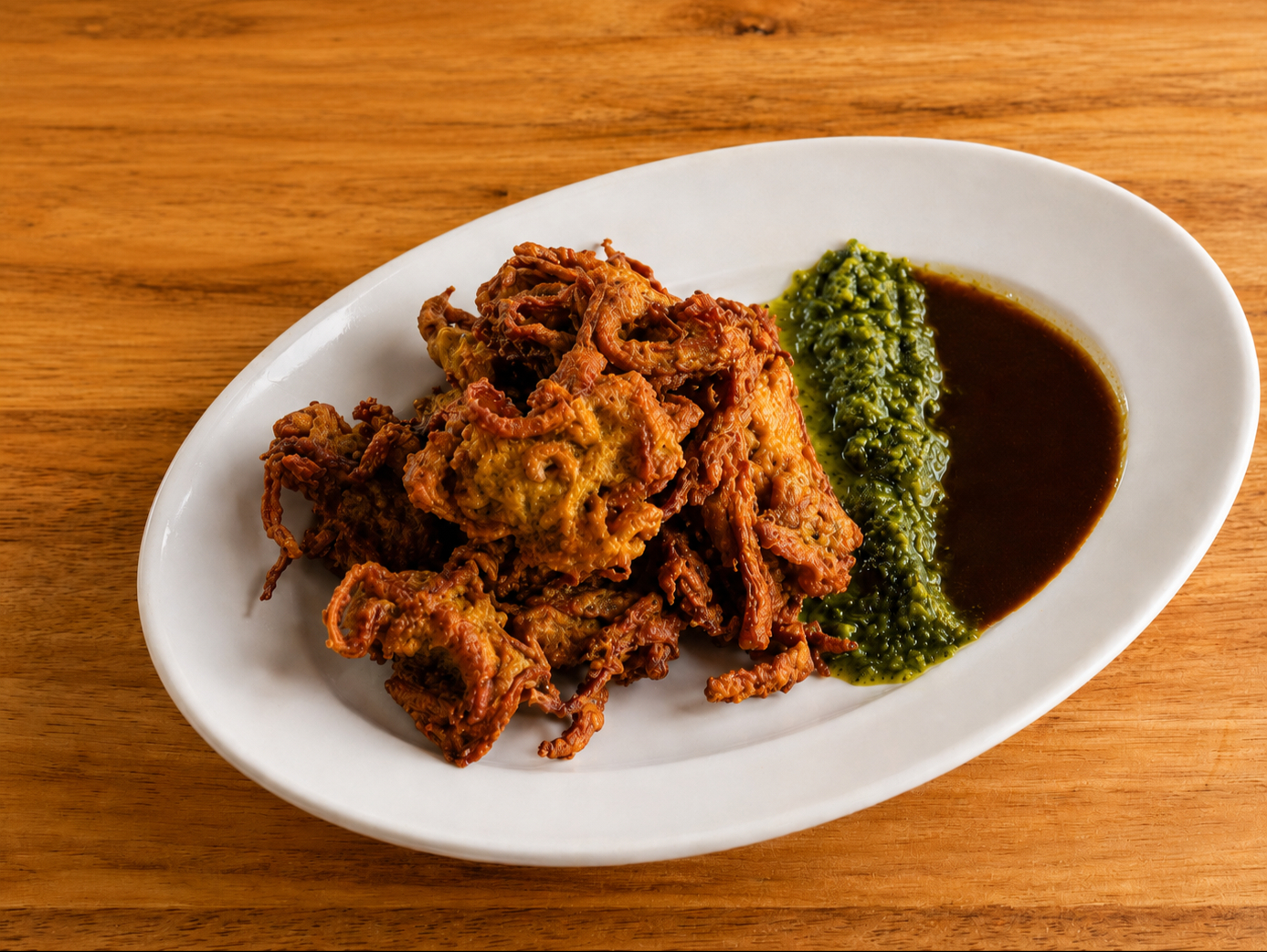 Onion Pakora.