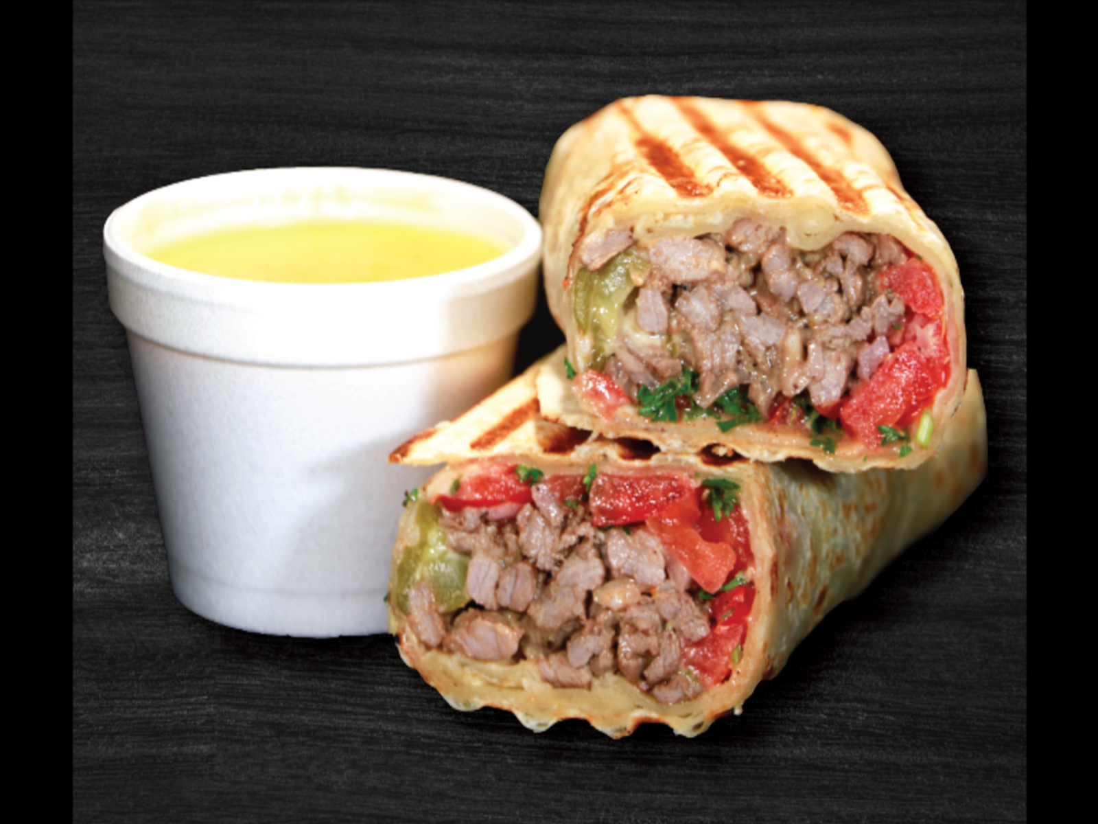 Beef Wrap.