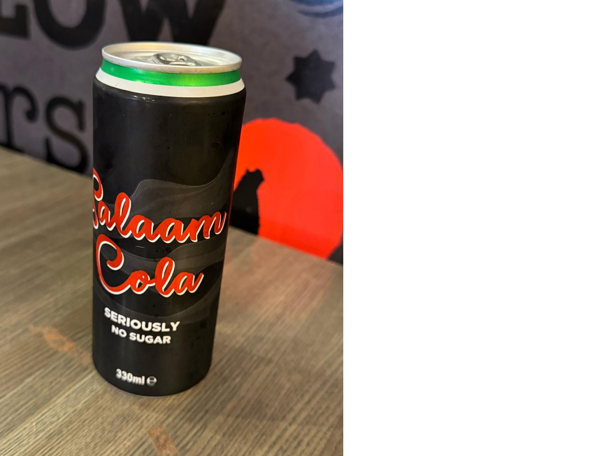 Salam Cola Zero Sugar.