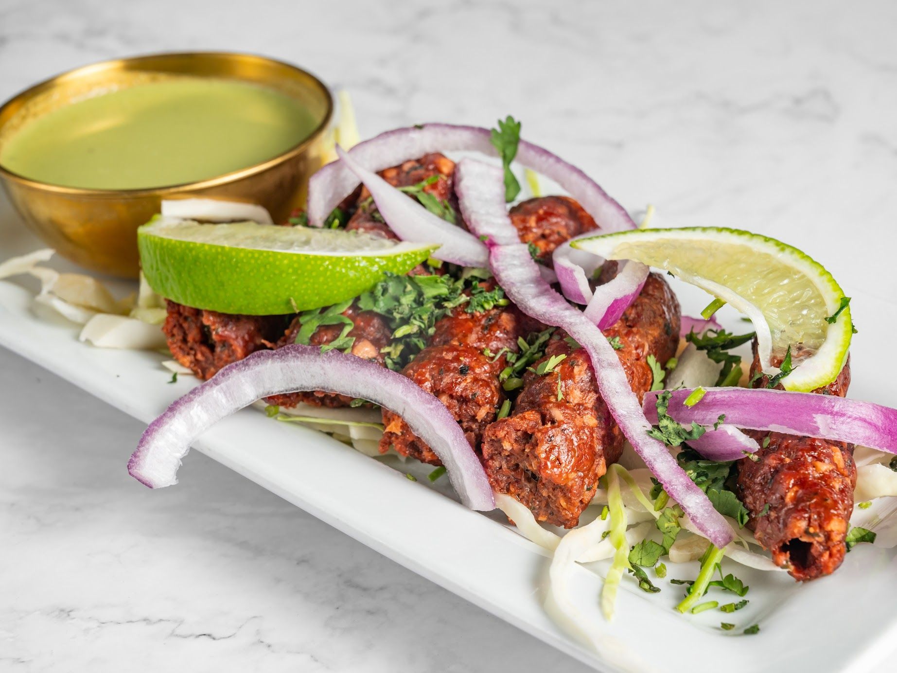 Lamb Seekh Kebab (Kakori Kebab)