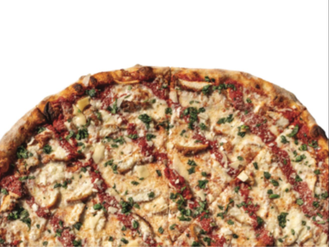 LG Chicken Parm Pizza.