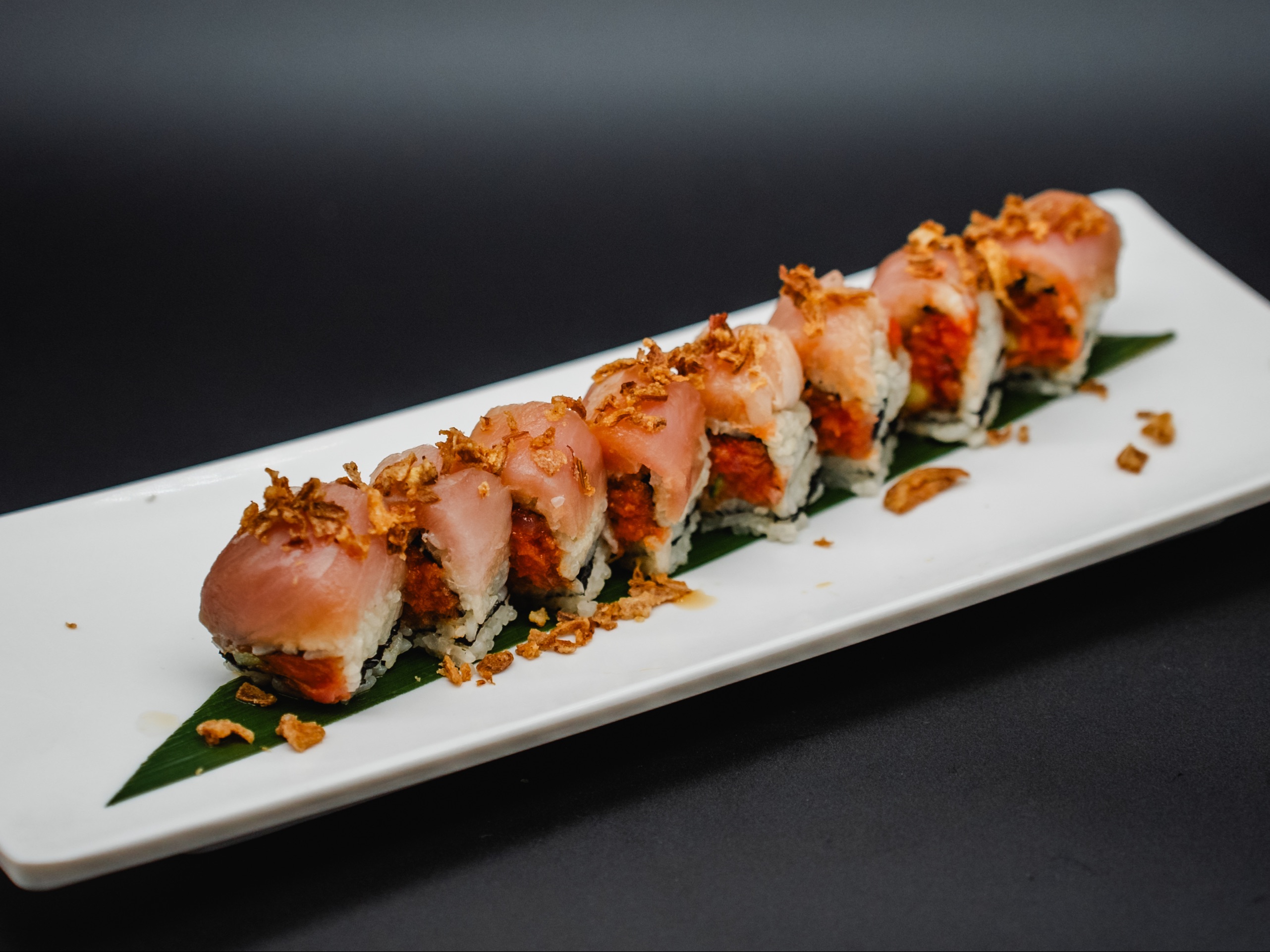 Garlic Albacore Roll.