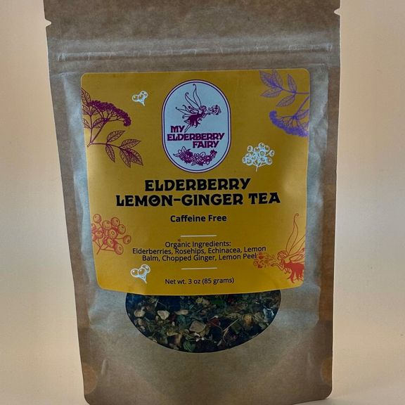 Elderberry Lemon-Ginger Tea