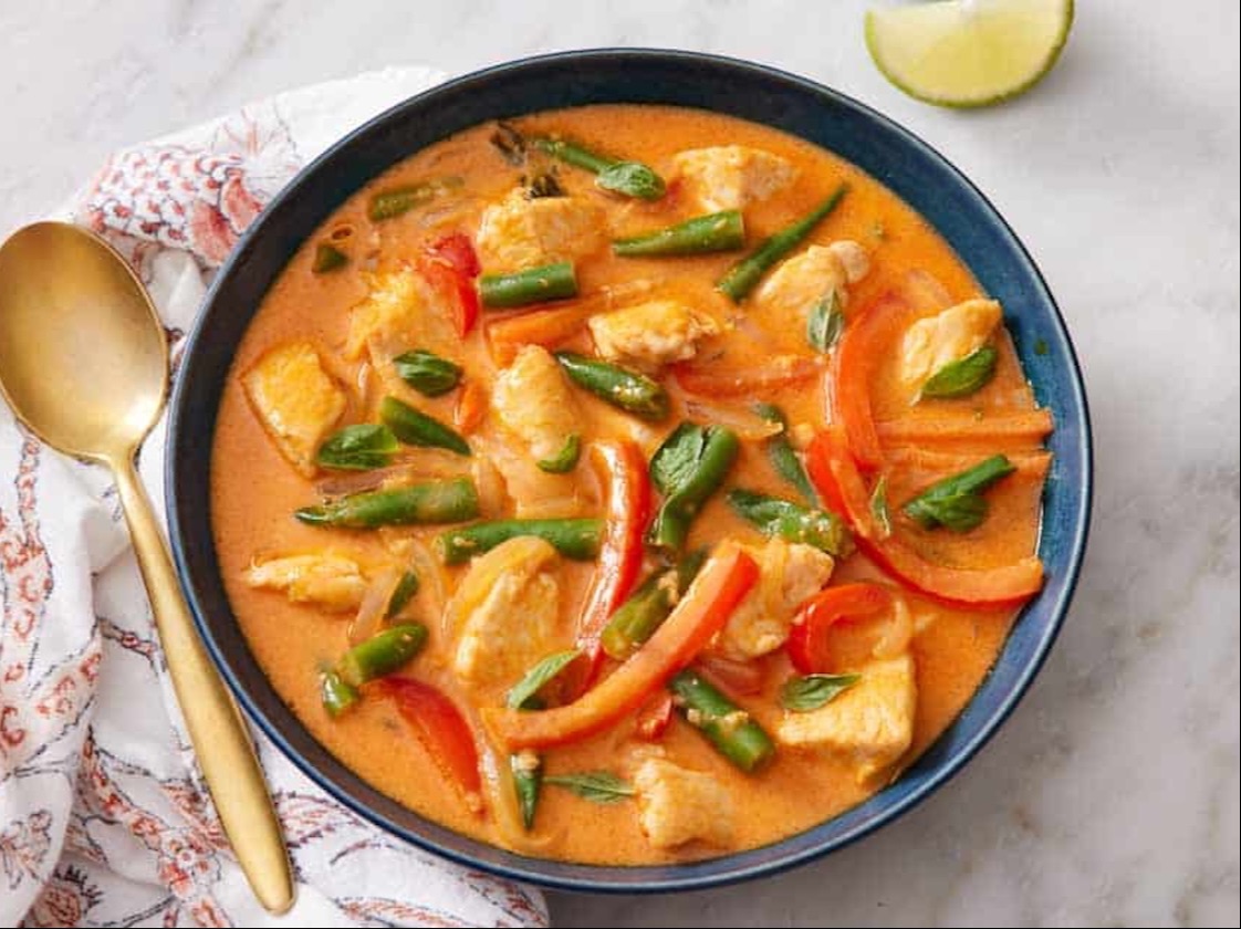 Vegetables Red Curry.