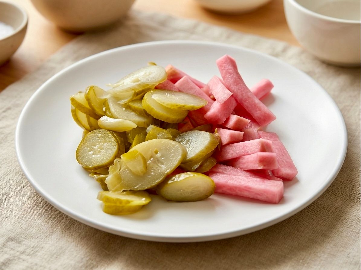Pickles& Turnip.