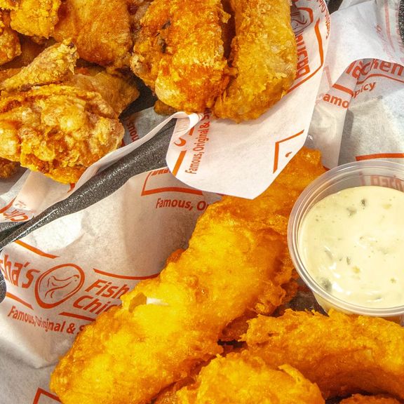 1 Piece Fish 2 Piece Chicken (White) or (Dark)