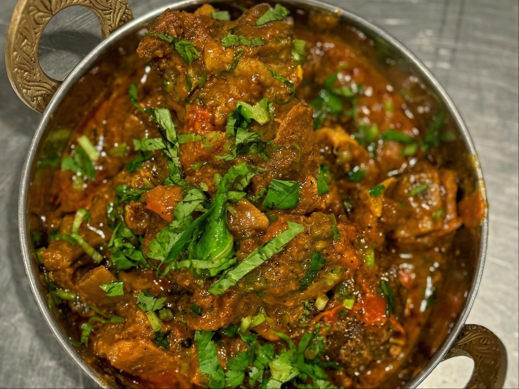 Lamb Kadai.