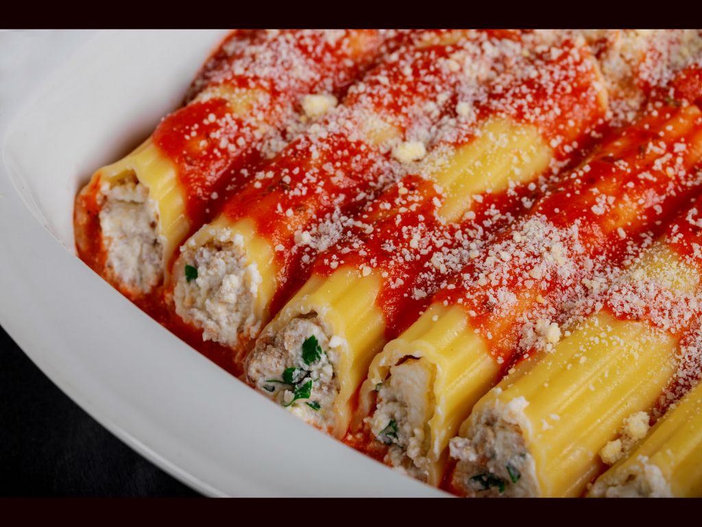 Manicotti.