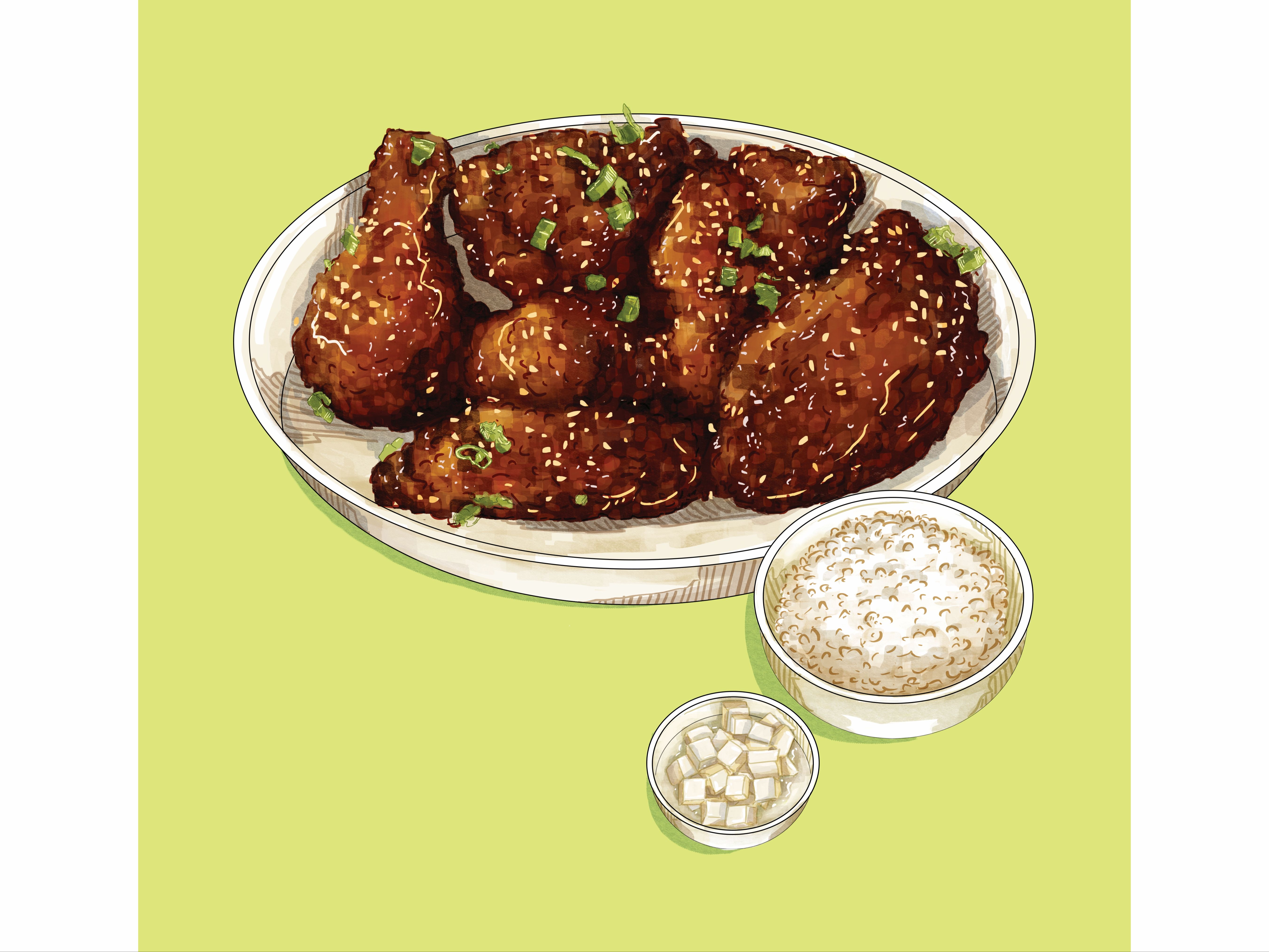 J'S ORIGINAL GARLIC WINGS.