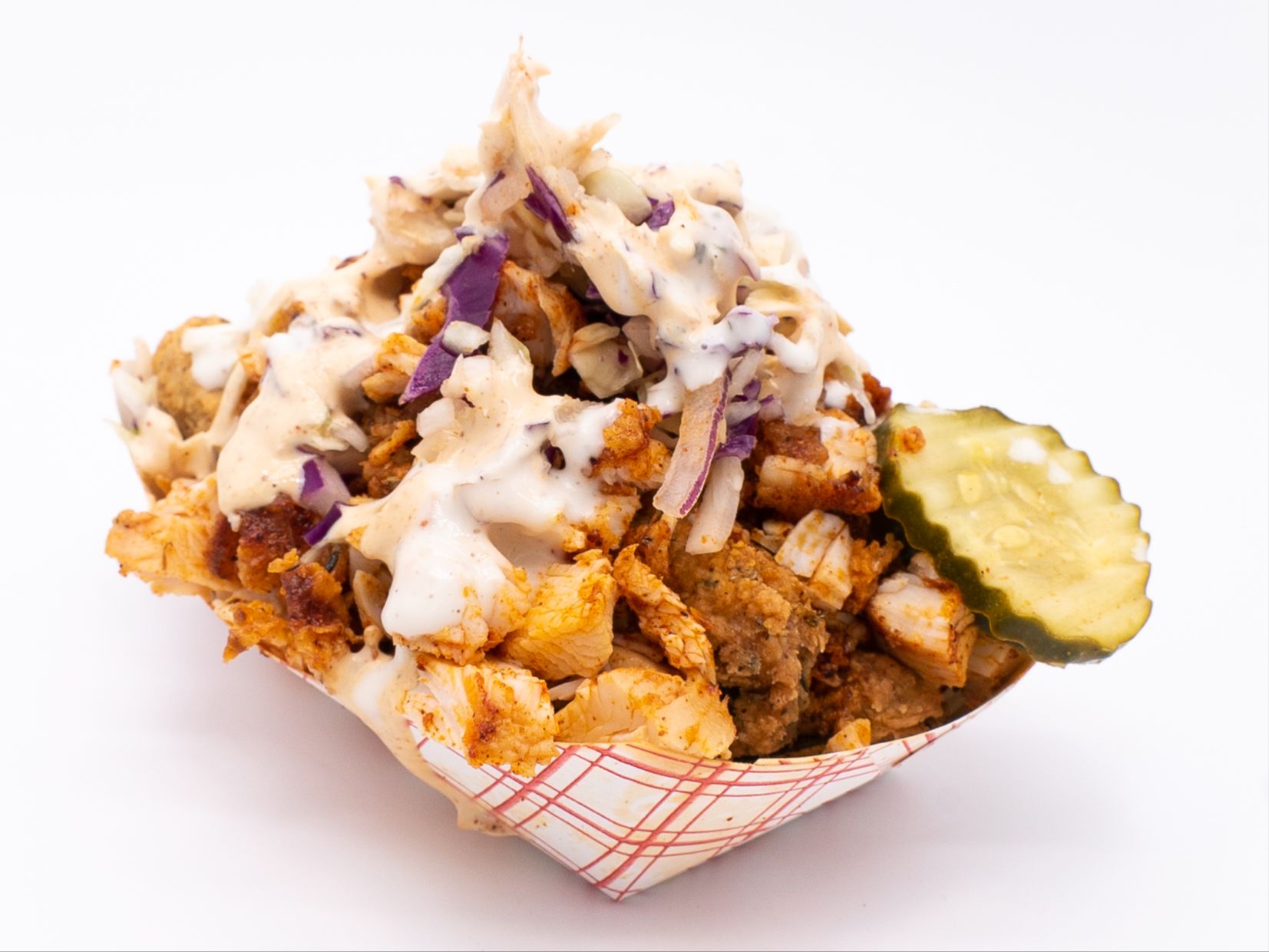 Mini Loaded Fried Pickles