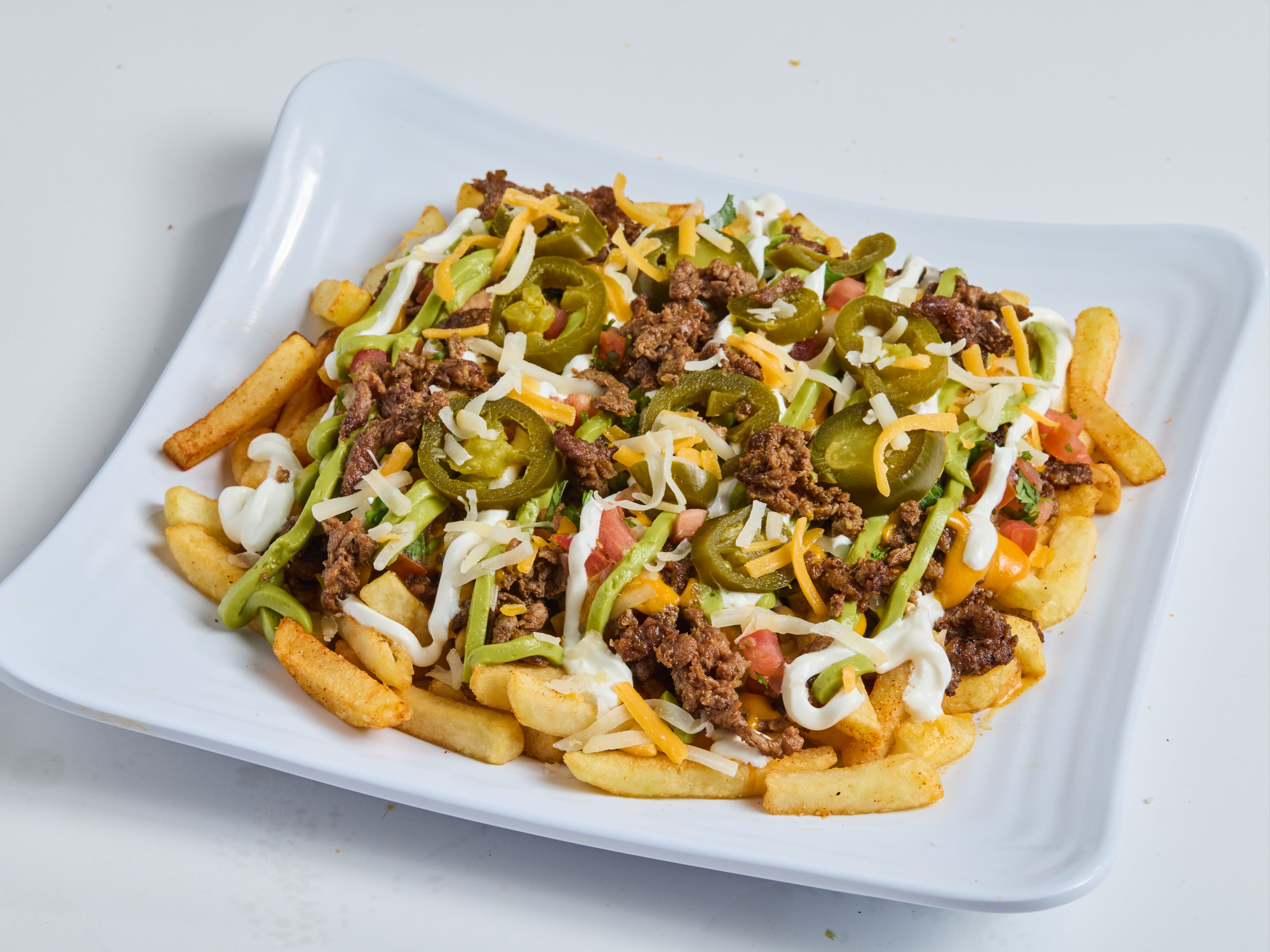 (18) Carne Asada Fríes