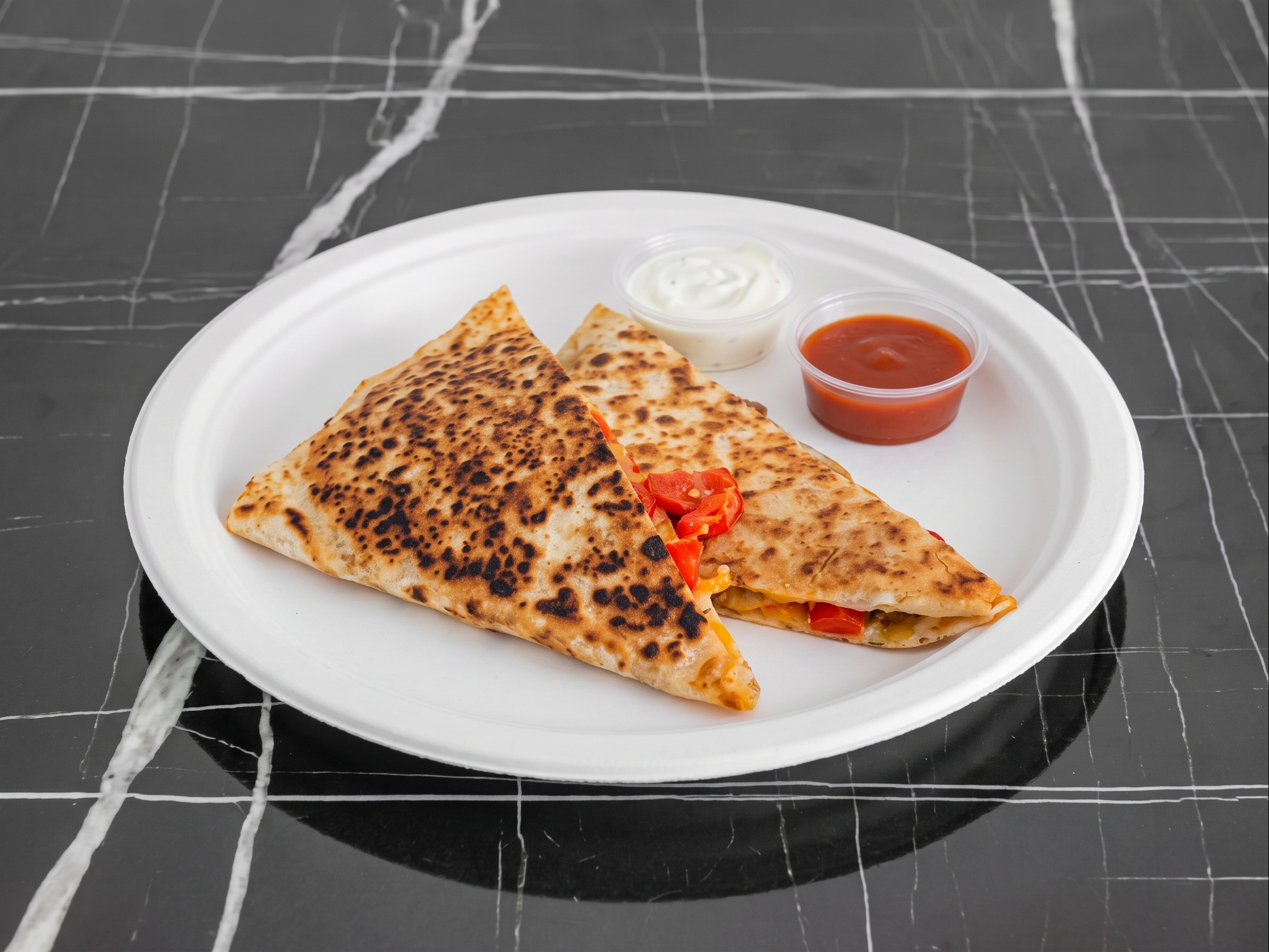 Beef Doner Quesadilla.