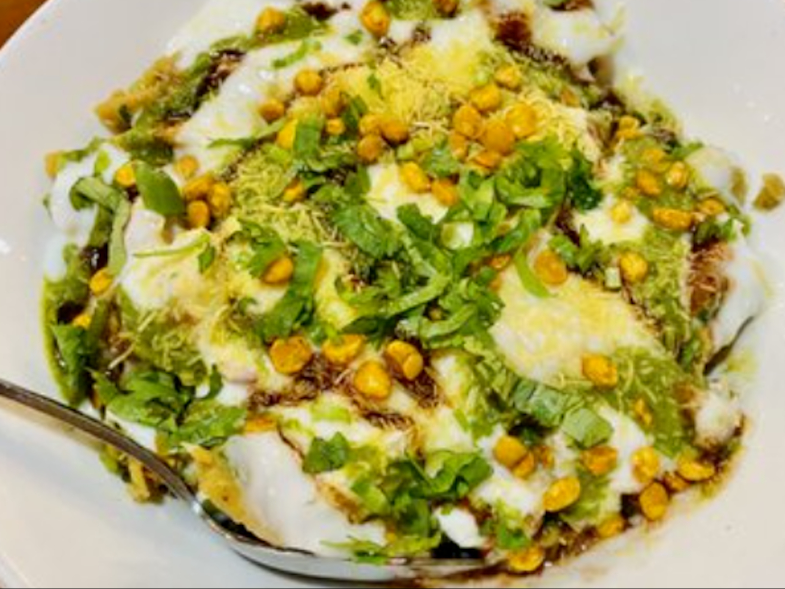 Samosa Chaat.