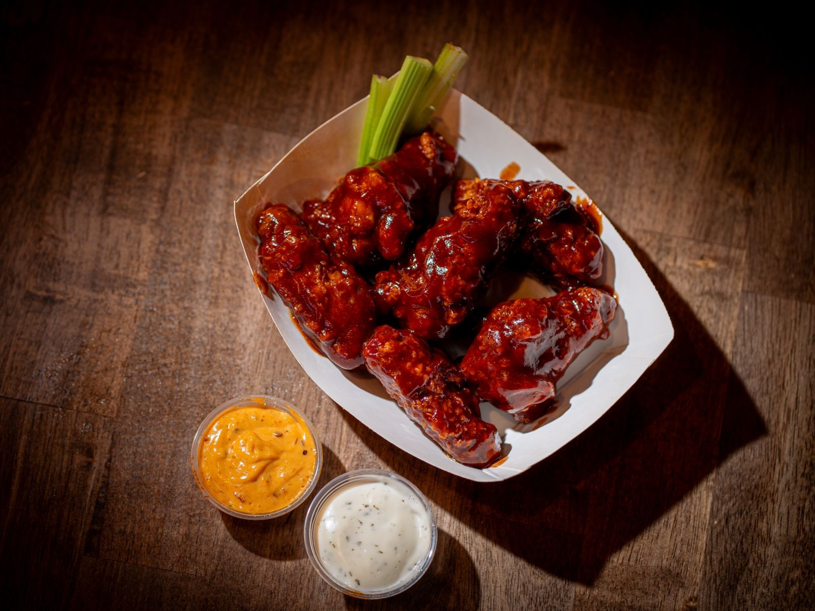 BBQ Wings (6 pieces) ..