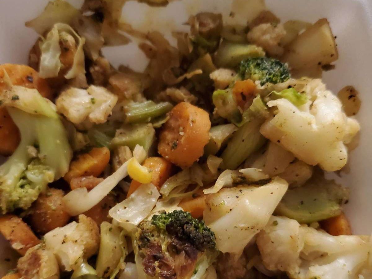 Side Steamed Veggies.