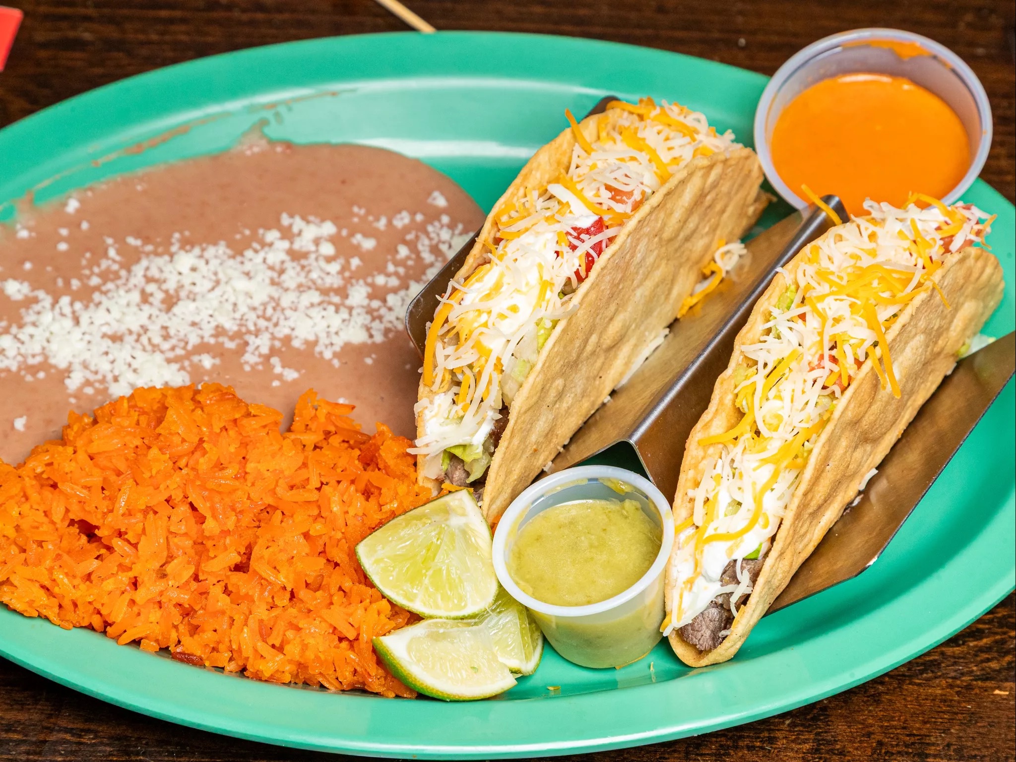 Two Supreme Tacos Lunch Special