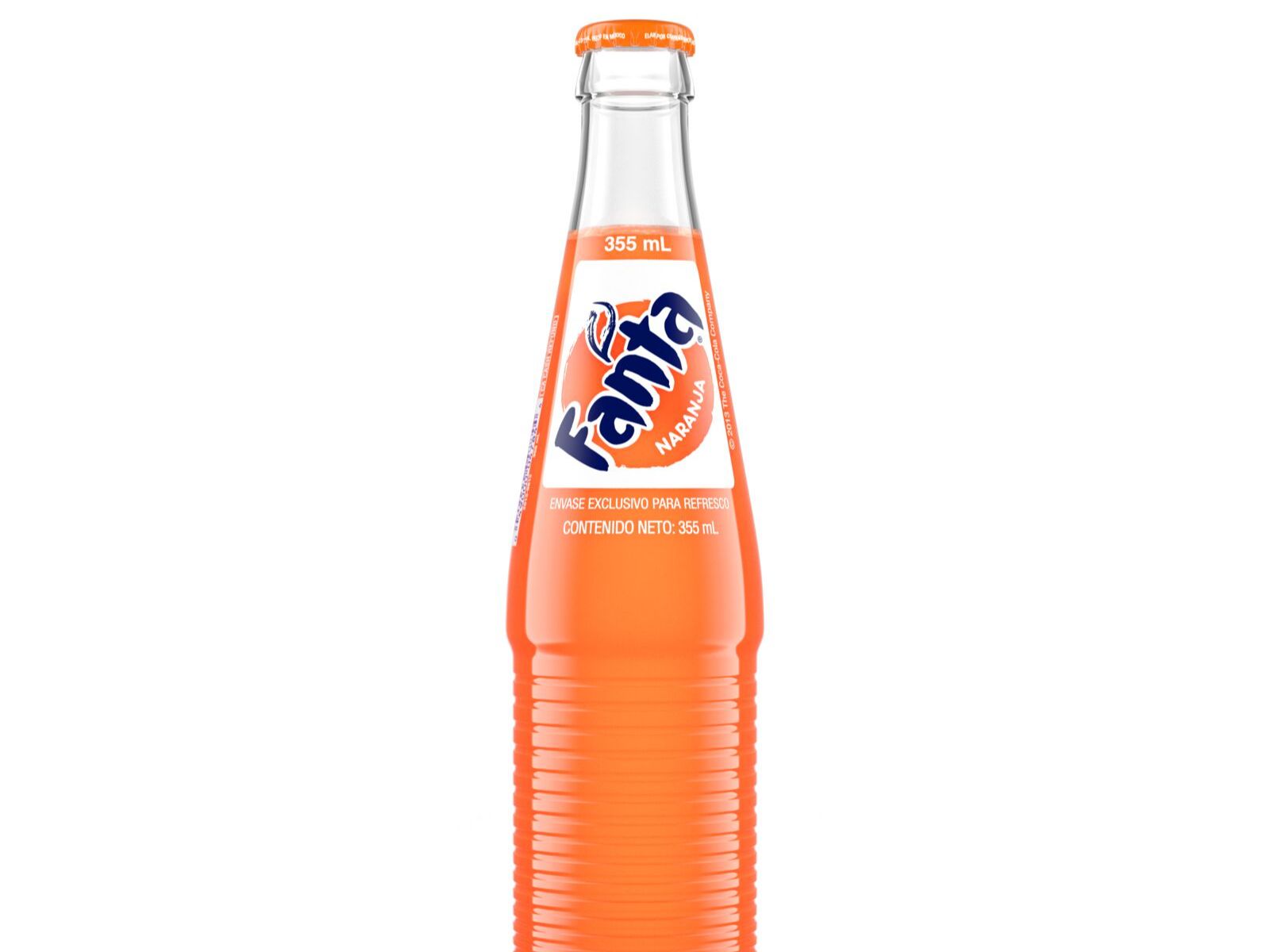 Glass Fanta.