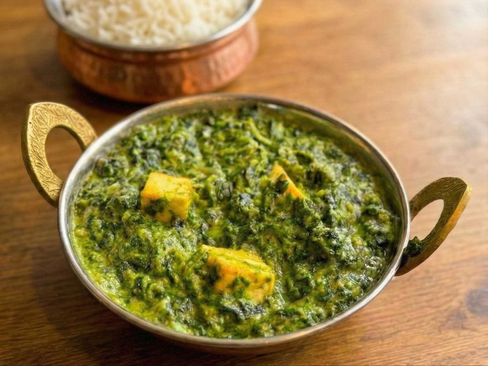 Palak Paneer.