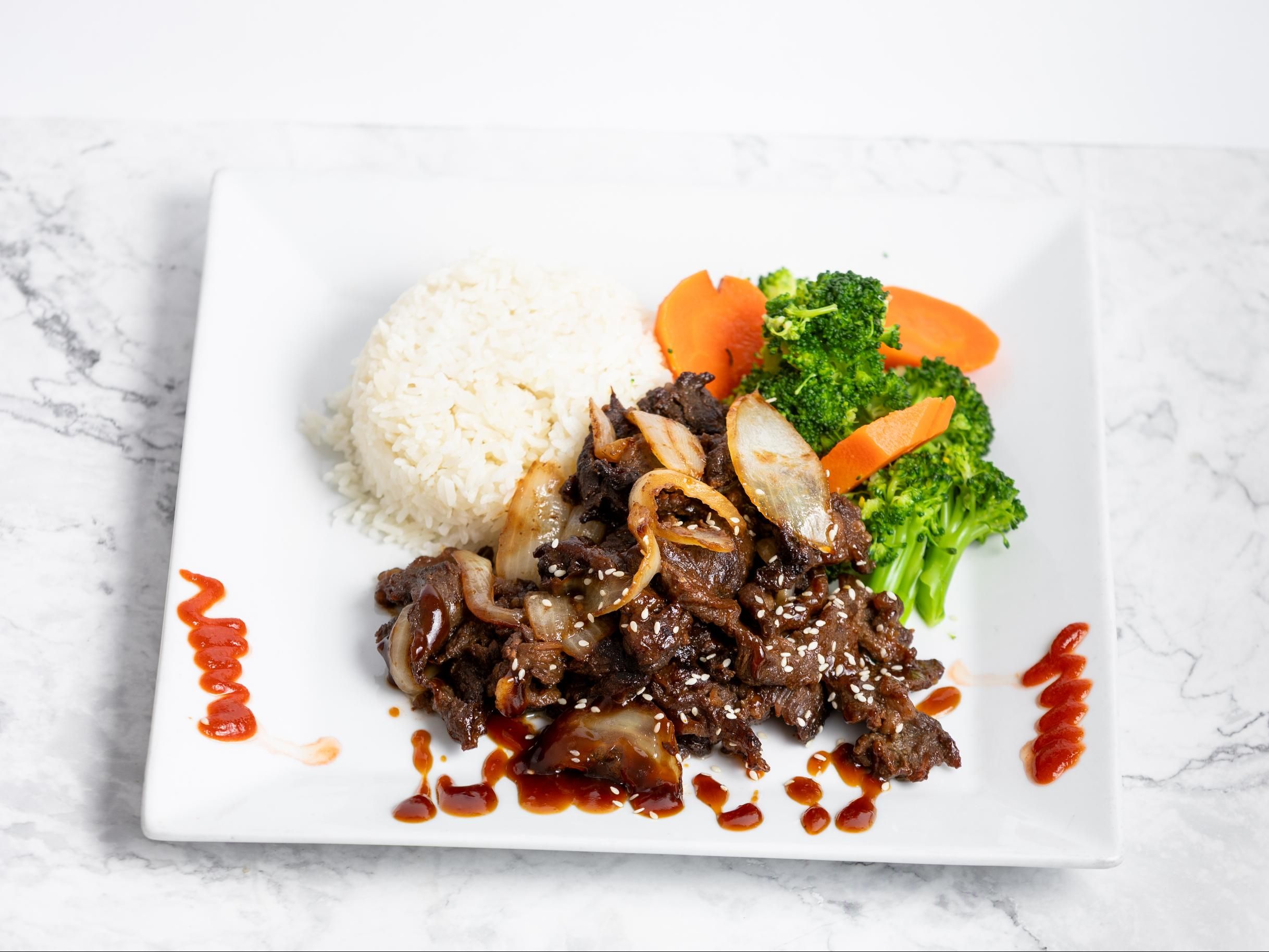 Korean BBQ Beef.