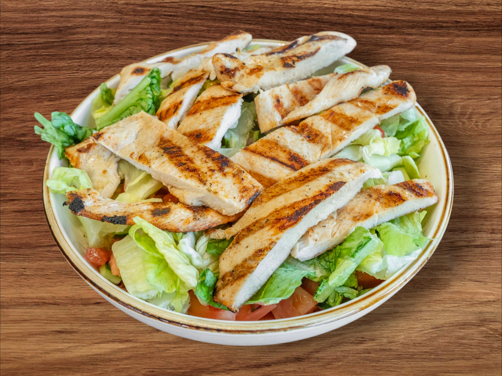 Grilled Chicken Salad.
