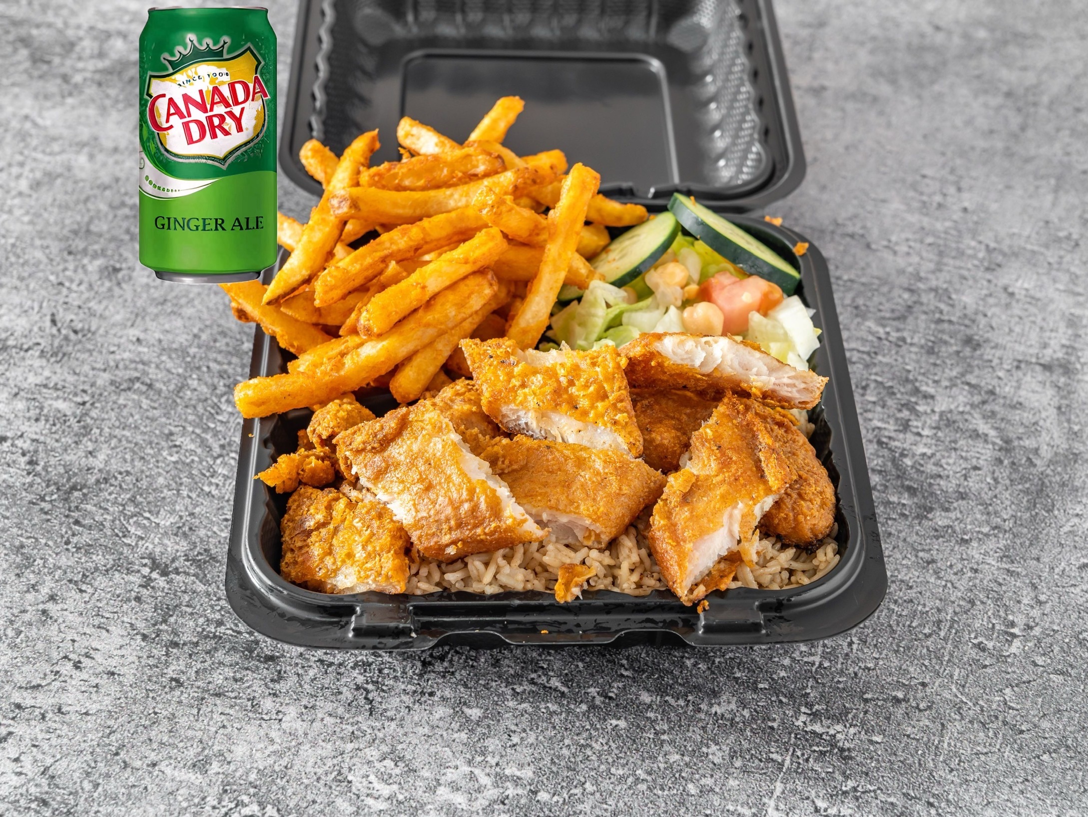 Fish Over Rice (Special)