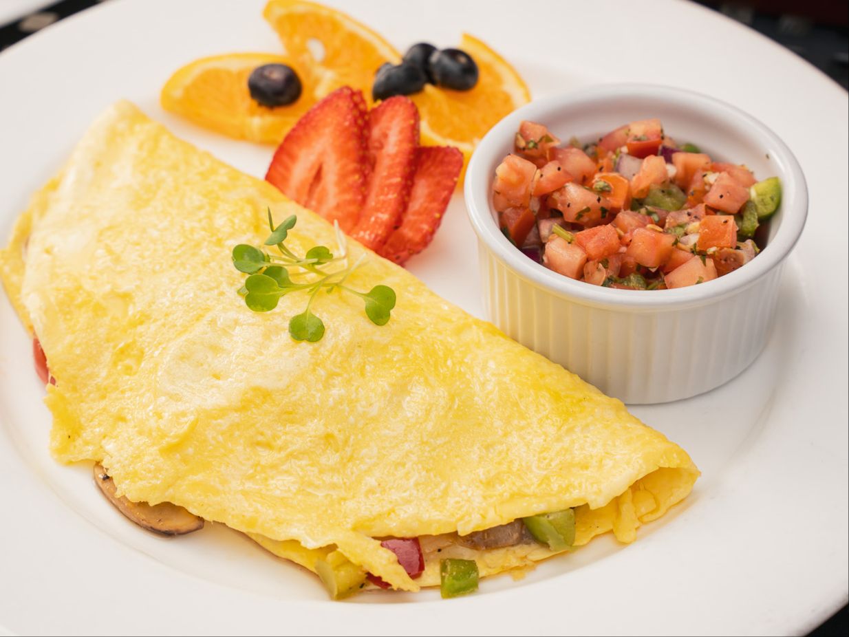 Veggie Omelette.