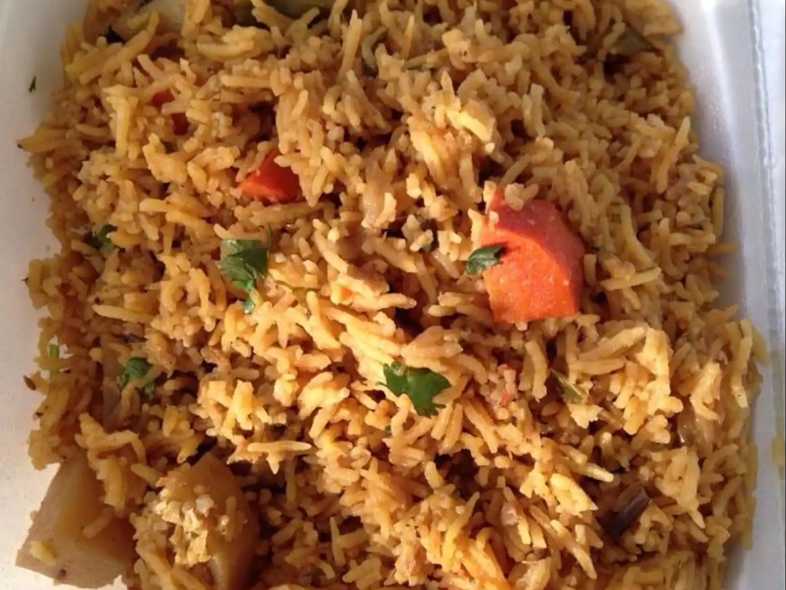 VEG BIRIYANI.