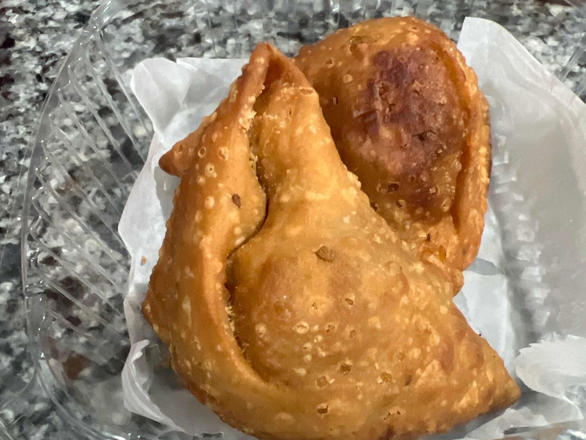 Lamb Samosa.