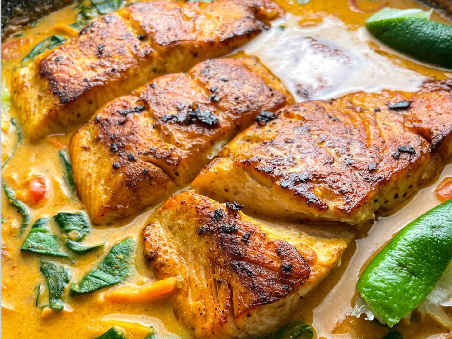 Salmon Curry.