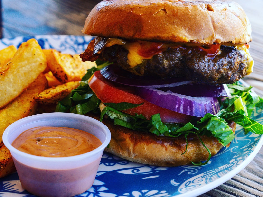 Bacon Cheese Burger.