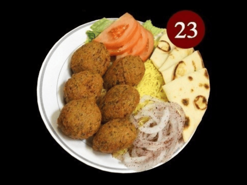 #23 Falafel Plate.