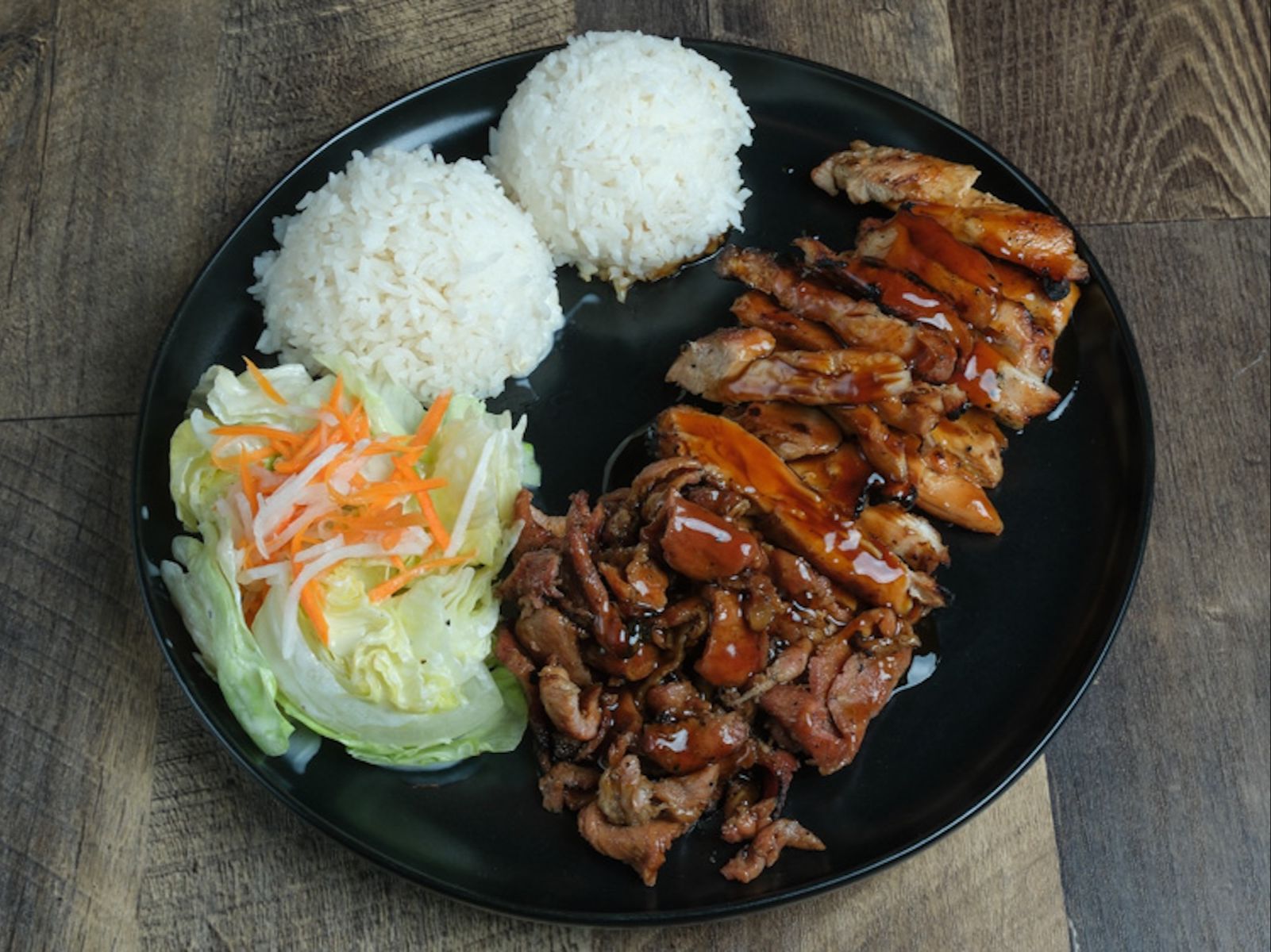 T5- Teriyaki Chicken & Beef