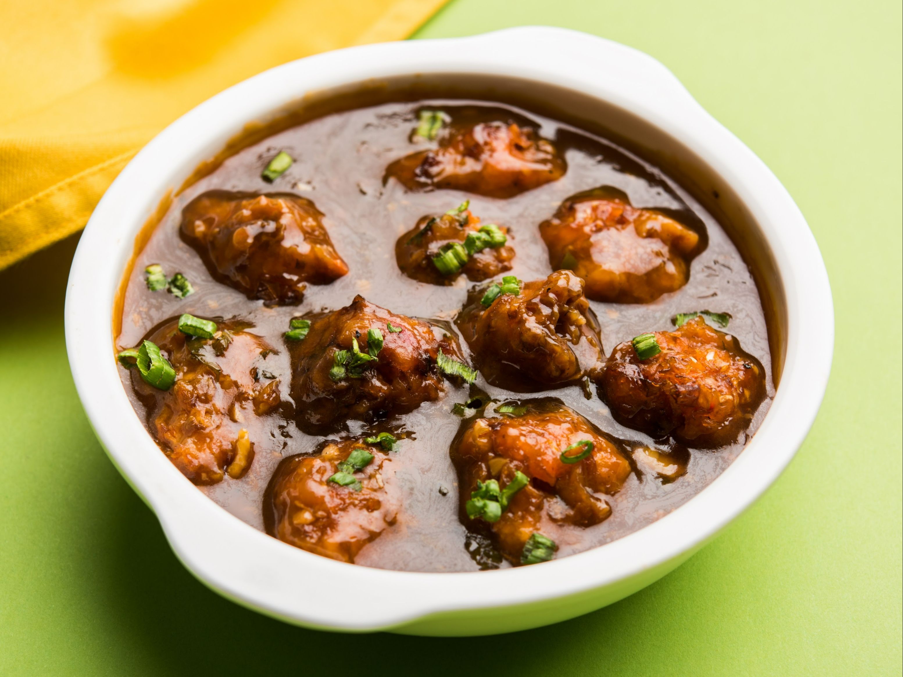 Veg Manchurian Gravy.