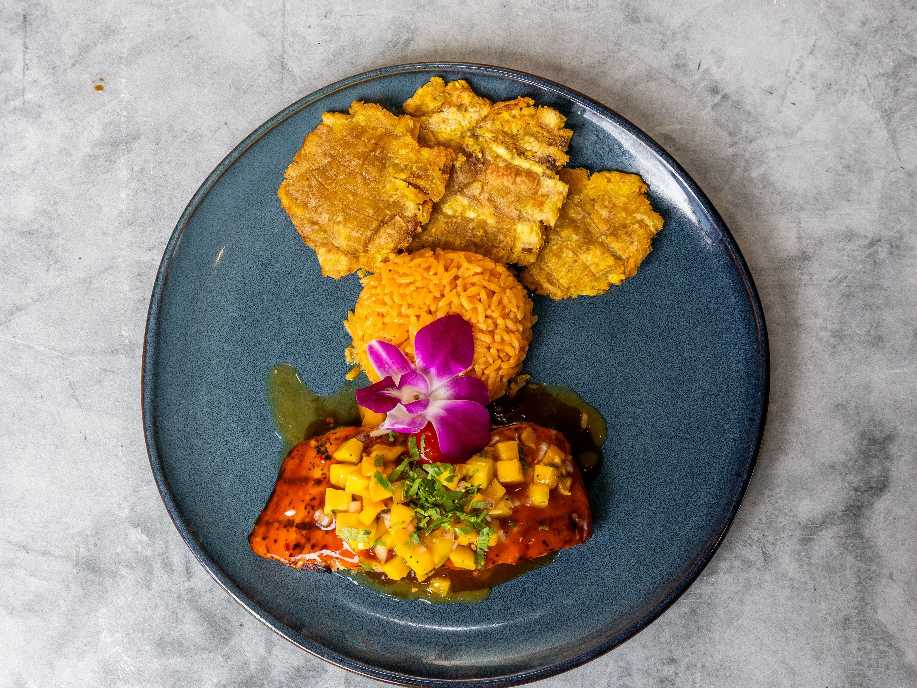 Salmon Agridulce.